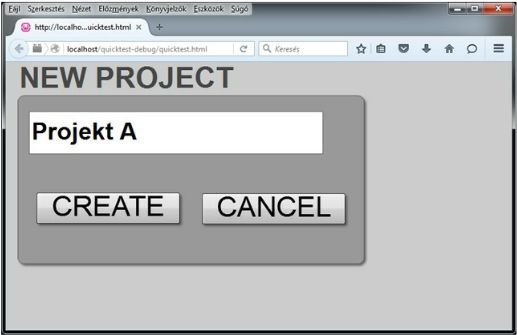 Új projekt létrehozása 1